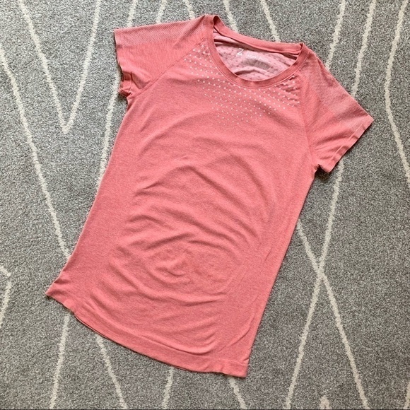Zella Tops - Zella Faded Red Athletic Yoga T-shirt